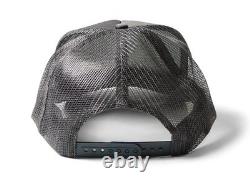 Kapital DENIM REPAIR SERVICE PT truck cap hat trucker gray black