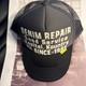 Kapital Denim Repair Service Pt Truck Cap Hat Trucker Gray Black New F/s