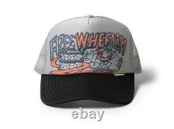 Kapital FREE WHEELIN truck cap hat trucker gray black