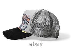 Kapital FREE WHEELIN truck cap hat trucker gray black