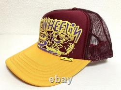 Kapital FREE WHEELIN truck cap hat trucker wine gold
