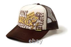 Kapital LEGS MiNi SKiRTs FOREVER truck cap hat trucker beige brown
