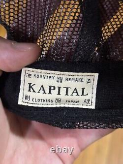 Kapital LEGS MiNi SKiRTs FOREVER truck cap hat trucker black khaki