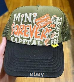 Kapital LEGS MiNi SKiRTs FOREVER truck cap hat trucker khaki black