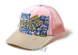 Kapital LEGS MiNi SKiRTs FOREVER truck cap hat trucker pink cream