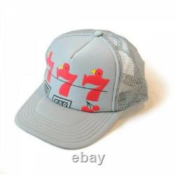 Kapital Snapback Truck Mesh Cap Lucky Battery Bird Gray From Japan with Tracking