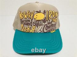 Kapital kountry CONEYCOWBOWY truck cap hat trucker beige new