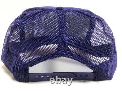 Kapital kountry DENIM REPAIR SERVICE PT 2TONE truck cap hat trucker purple natur