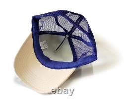 Kapital kountry DENIM REPAIR SERVICE PT 2TONE truck cap hat trucker purple natur
