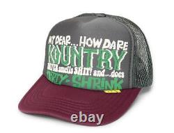 Kapital kountry Dirty Shrink truck cap hat trucker charcoal red