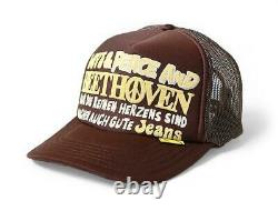 Kapital kountry love&peace beethoven truck cap hat trucker brand new brown