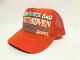 Kapital Kountry Love&peace Beethoven Truck Cap Hat Trucker Brand New Orange