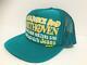 Kapital Kountry Love&peace Beethoven Truck Cap Hat Trucker Brand New Turquoise