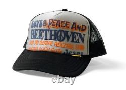 Kapital kountry love&peace beethoven truck cap hat trucker gray black