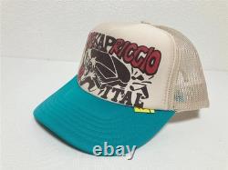 Kapital life kapriccio truck cap hat trucker beige green