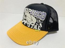 Kapital life kapriccio truck cap hat trucker black yellow