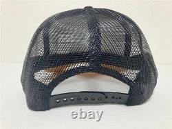 Kapital life kapriccio truck cap hat trucker black yellow