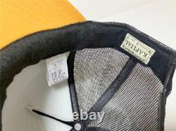 Kapital life kapriccio truck cap hat trucker black yellow