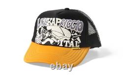 Kapital life kapriccio truck cap hat trucker black yellow