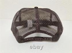 Kapital life kapriccio truck cap hat trucker brown beige