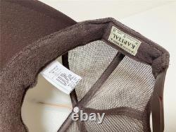 Kapital life kapriccio truck cap hat trucker brown beige