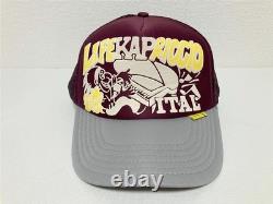 Kapital life kapriccio truck cap hat trucker wine gray