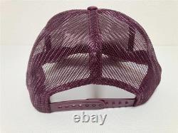 Kapital life kapriccio truck cap hat trucker wine gray