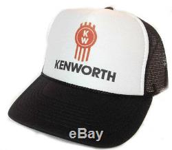 Kenworth Trucks Trucker Hat mesh Hat Snap Back Hat black