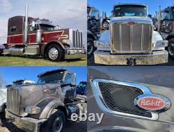 Keyed Alike Pair Diesel Fuel Caps Lever Style Aluminum for Peterbilt Trucks