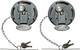 Keyed Alike Pair Locking Lever Style Diesel Fuel Caps For Peterbilt