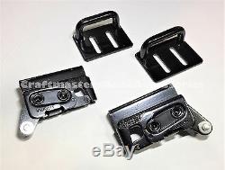 LEER 100XL/100XQ Truck cap 2 latches #77544-B / 2 strikers #83514/83515 Combo