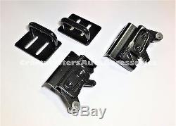 LEER 100XL/100XQ Truck cap 2 latches #77544-B / 2 strikers #83514/83515 Combo