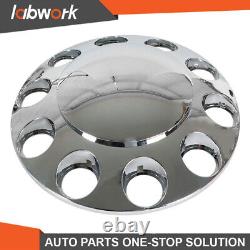 Labwork Semi Truck Hub Cover Wheel Axle Cover Center Caps With 33mm Lug Nut Covers
