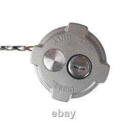 Locking 2 3/8 Fuel Cap Diesel Fuel Cap Compatible with Freightliner M2 Semi