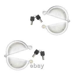 Locking Diesel Fuel Cap for Truck Tank Cover 2PCS Compatible with Freightliner