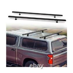 MELIPRON 60 Truck Topper Roof Rack for Pickup Truck Cap, Heavy Duty Aluminum