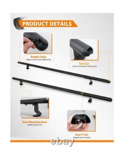 MELIPRON 60 Truck Topper Roof Rack for Pickup Truck Cap, Heavy Duty Aluminum