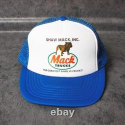 Mack Trucks Truck Cap Blue/White Limited Edition Men Rare Model VHTF Casual Fash