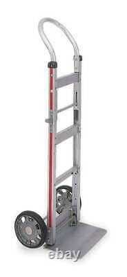 Magliner Fta19e11l Folding Hand Truck, 500 Lb Load Cap, Slvr