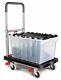 Magna Cart Flatform 4 Wheel Folding Hand Truck For Easy Transport With 300lbs Caps