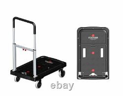 Magna Cart Flatform 4 Wheel Folding Hand Truck for Easy Transport with 300lbs caps