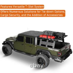 Mid-Size Cap Platform Rack Truck Bed Cargo Carrier for Gladiator Tacoma Ranger
