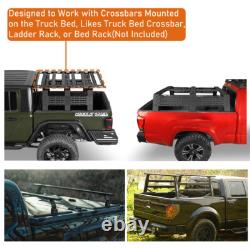 Mid-Size Universal Truck Bed Cap Platform Rack Trunk Bed Cargo Carrier Aluminum