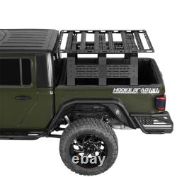 Mid-Size Universal Truck Bed Cap Platform Rack Trunk Bed Cargo Carrier Aluminum