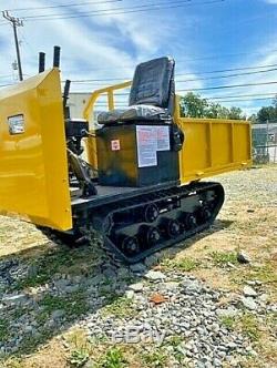 Mini Dump Truck, Crawler, NEW, EPA certified USA gas engine. 2200 LB weight Cap