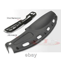 Molded Dashboard Cover Pad Overlay Cap with Dash Bezel For 1998-2002 Ram 1500-3500