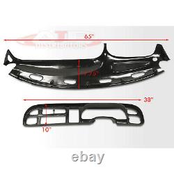 Molded Dashboard Cover Pad Overlay Cap with Dash Bezel For 1998-2002 Ram 1500-3500