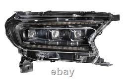 Morimoto Ford Ranger XB LED Headlights, 2019+, Pair, ASM, LF437