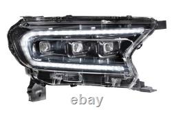 Morimoto Ford Ranger XB LED Headlights, 2019+, Pair, ASM, LF437