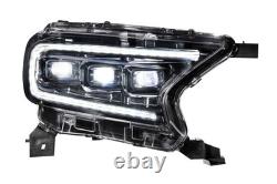 Morimoto Ford Ranger XB LED Headlights, 2019+, Pair, ASM, LF437